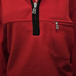Bogner Red Fleece Sweatshirt